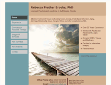 Tablet Screenshot of brookspsychology.com